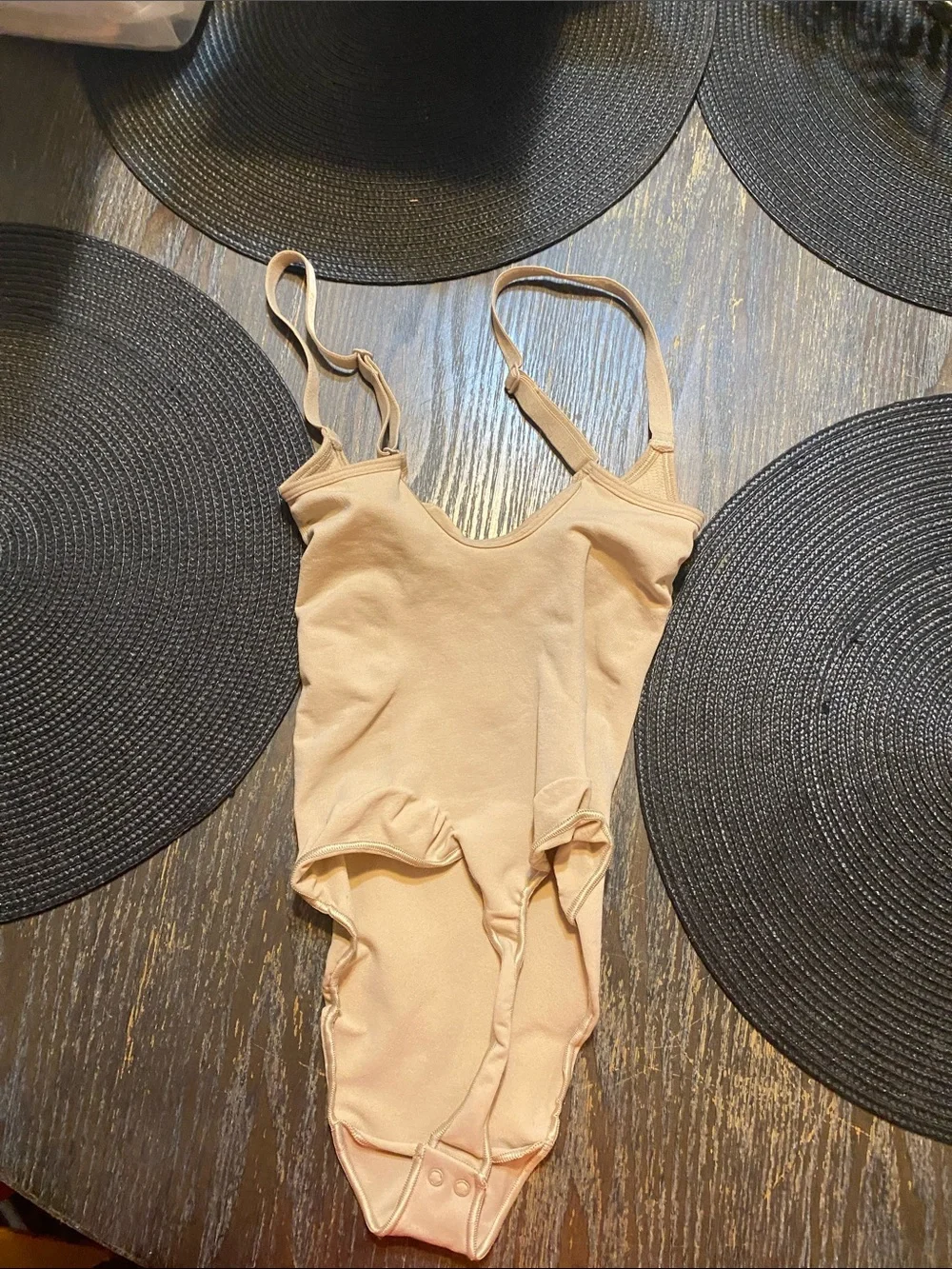 SKIMS seamless sculpt thong clay One-Piece Bodysuit